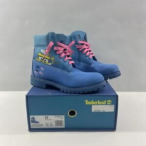 Timberland X Sponge Bob The Movie 6” Premium Waterproof Boots Size 9.5 READ